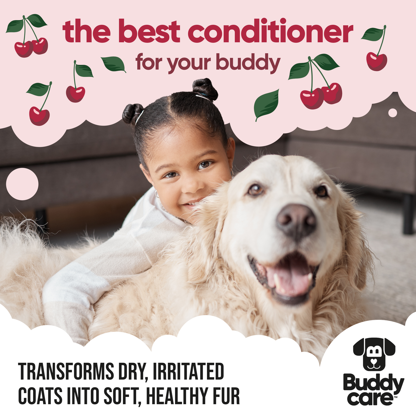 Black Cherry Dog Conditioner product features and ingredients