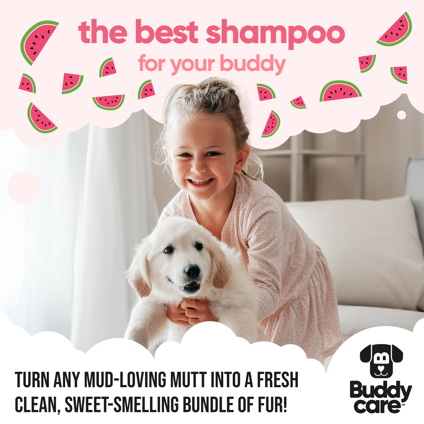 Watermelon Dog Shampoo product features and ingredients