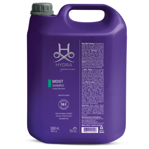 Hydra I Moisturing Shampoo 5L (10:1) - The Groomers Shop