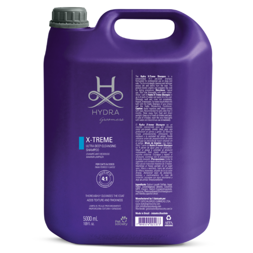 Hydra I X-TREME Shampoo 5L (4:1) - The Groomers Shop