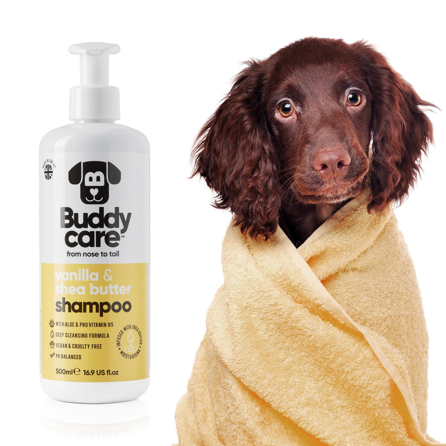 Vanilla & Shea Butter Dog Shampoo professional dog grooming image 11
