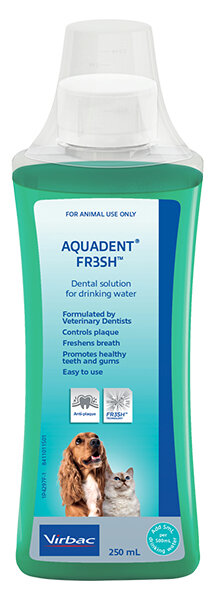 Virbac Aquadent Fresh 250ml - The Groomers Shop