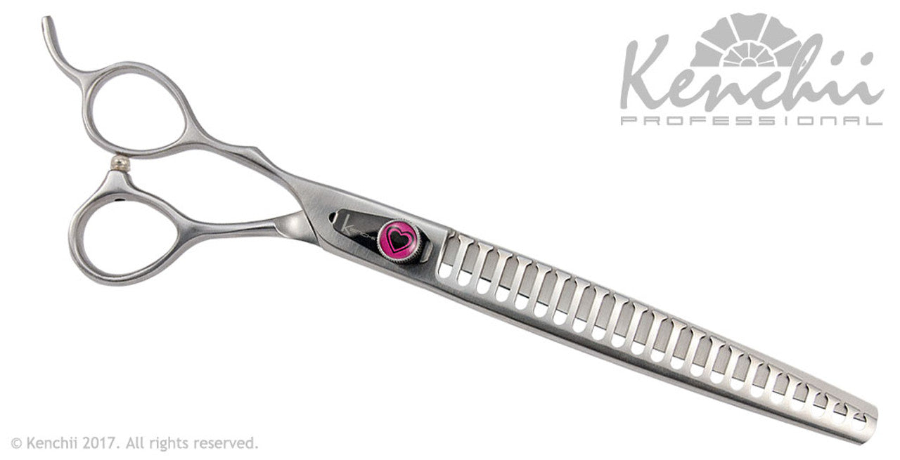 Kenchii Love™ | 22-tooth Blender - 8.0" | Lefty - The Groomers Shop