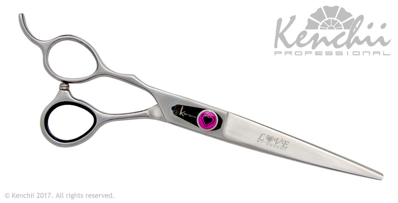 Kenchii Love­™ | 7.0" Scissors | Lefty - The Groomers Shop