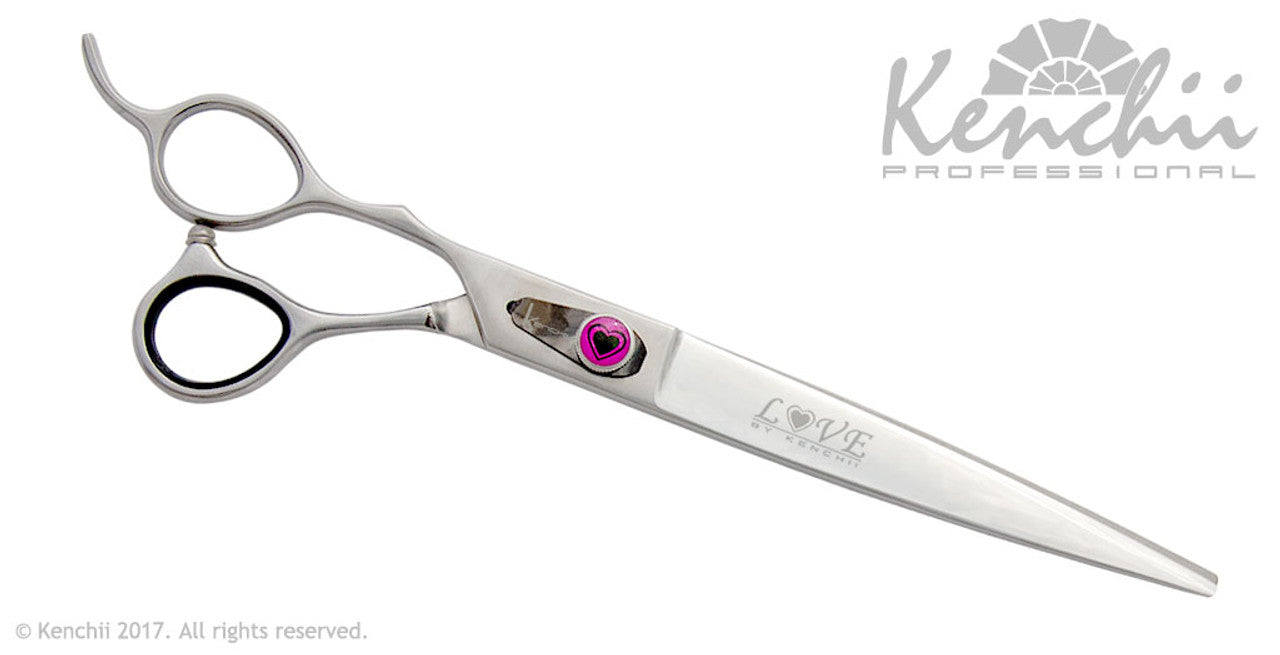 Kenchii Love­™ | 8.0" Scissors | Lefty - The Groomers Shop