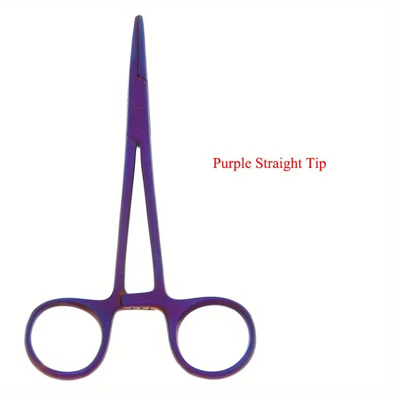 Stainless Steel Hemostatic Forceps – 12.5cm - Straight – alternate product view