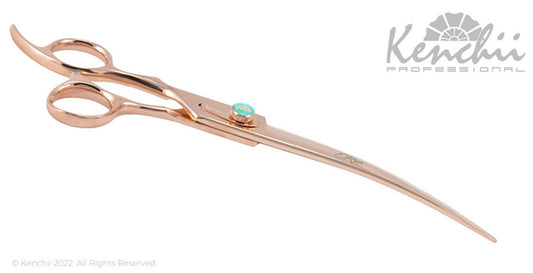 Kenchii Rosé™ | 7.0" Curved Shears | Lefty