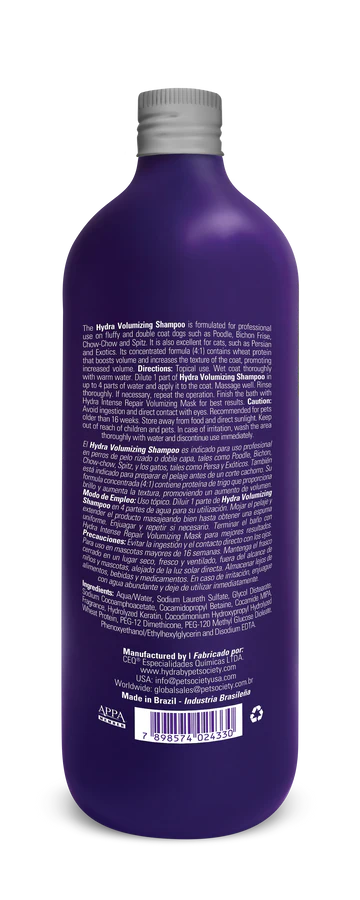 Hydra - Volumising Shampoo 1L (Concentrate 4:1)