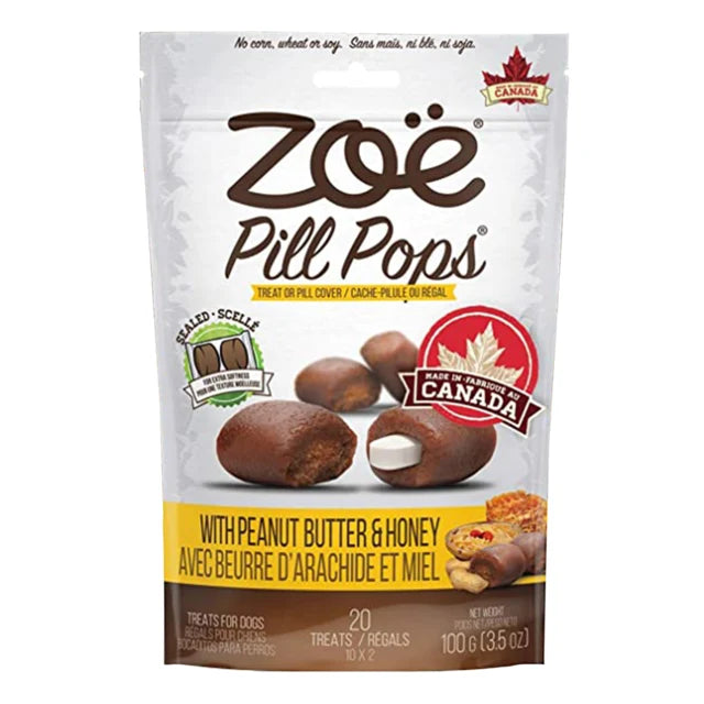 Zoe Pill Pops Peanut Butter with Honey 100g